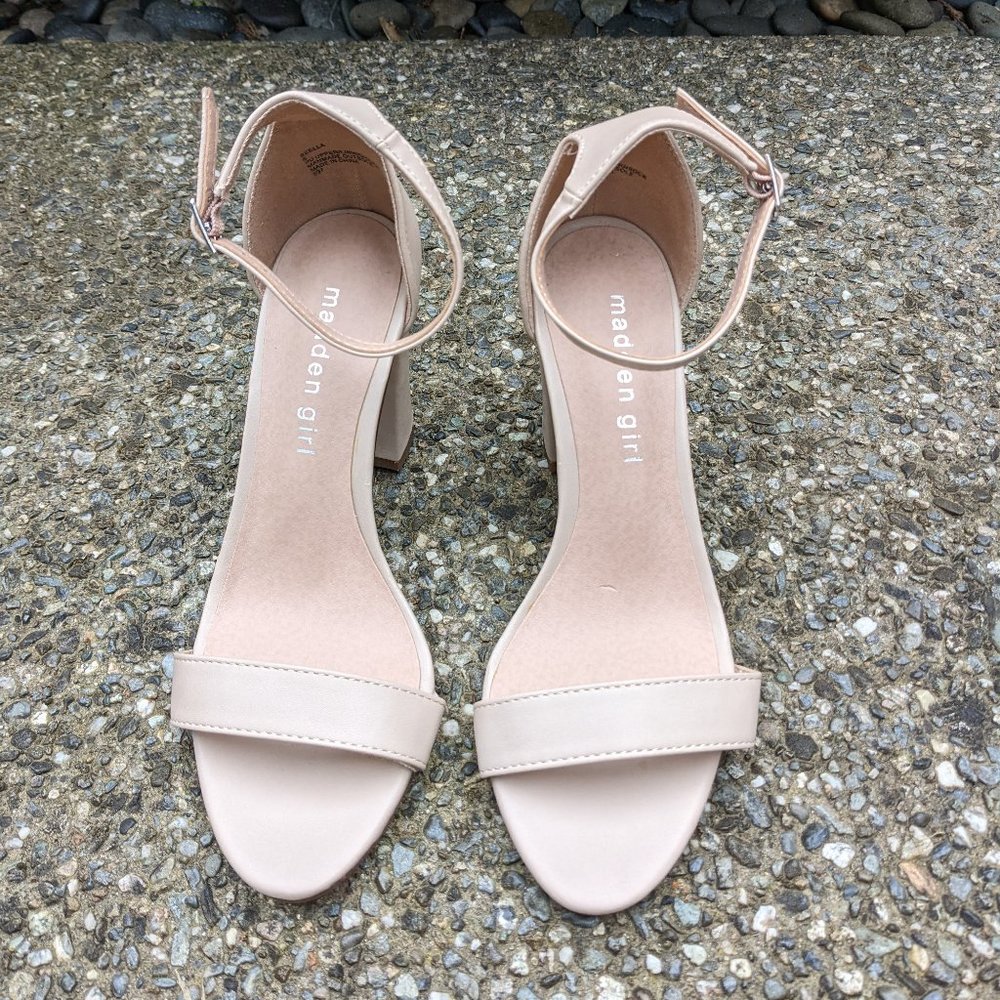 Madden Girl block block heel sandals